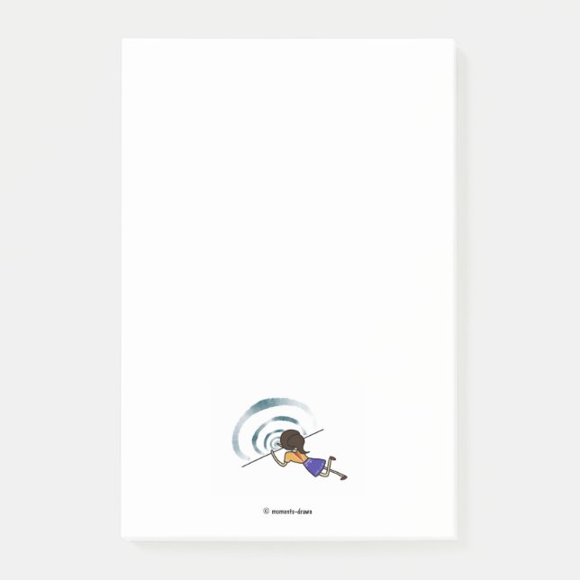 Post-it® Ondulation, effet Post-it (Devant)