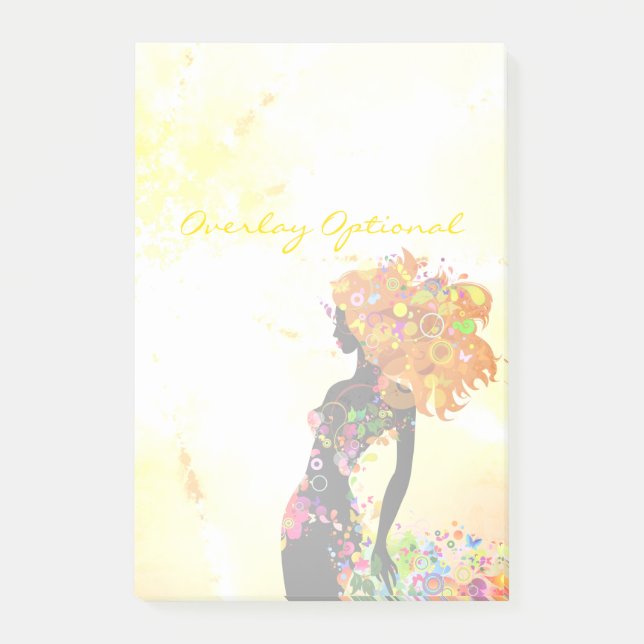 Post-it® Options Butterfly Girl 5A (Devant)