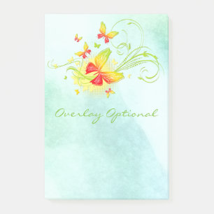 Post-it® Options d'image Butterfly Art 5A