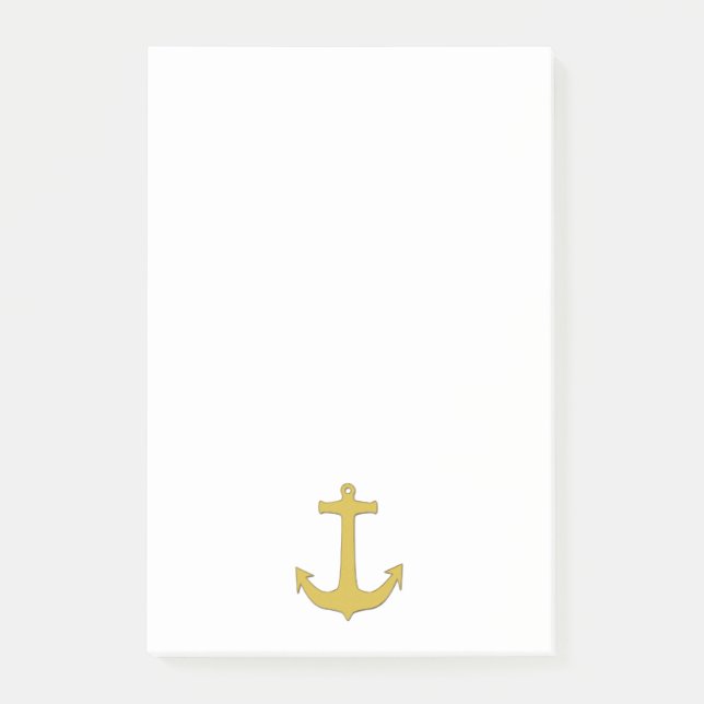 Post-it® Or d'Ancre + votre arrière - plan et idées (Devant)