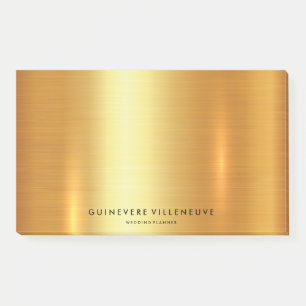 Post-it® Or de luxe personnalisable de faux