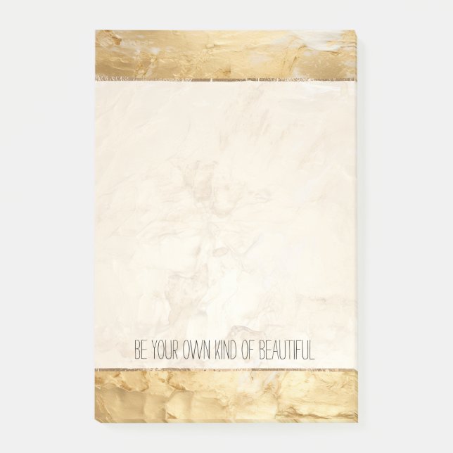 Post-it® Or peint (Devant)