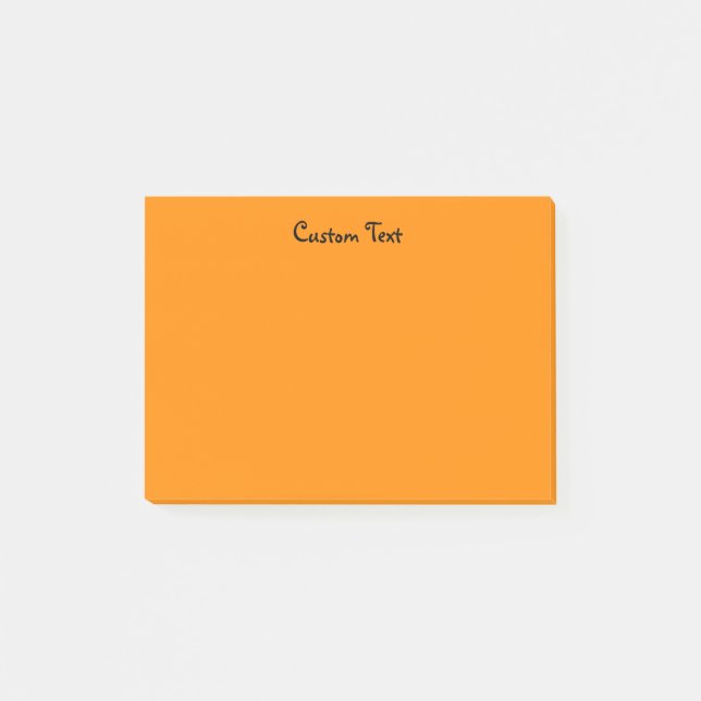 Post-it® Orange artistique (Devant)