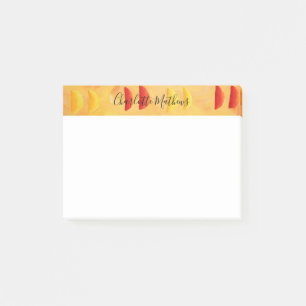 Post-it® Orange et Citron Personnalisé