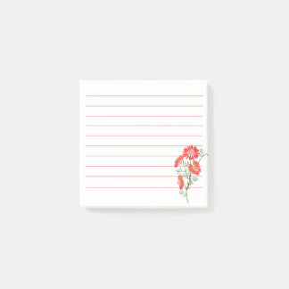 Post-it® Orange Flowers Publier des notes