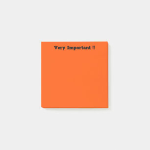Post-it® Orange foncé