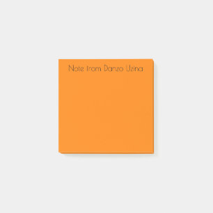 Post-it® Orange lumineux
