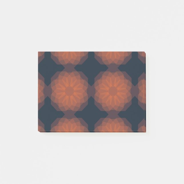 Post-it® Orange, moderne et géométrique abstraction des fle (Devant)