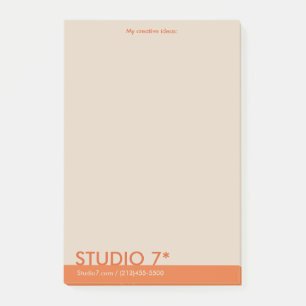 Post-it® Orange - Série naturelle