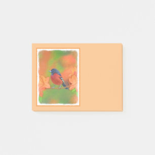 Post-it® Orchard Oriole Songbird Peinture Oiseau original