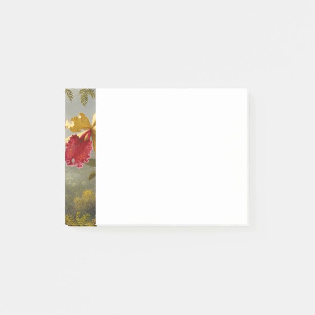 Post-it® Orchidées et colibri Heade (Devant)