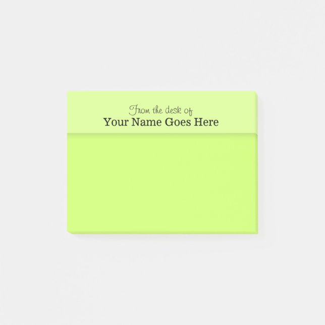 Post-it® Organisateur nommé de note de bureau de (Devant)