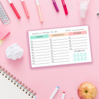 Organisateur quotidien minimaliste - Liste à faire