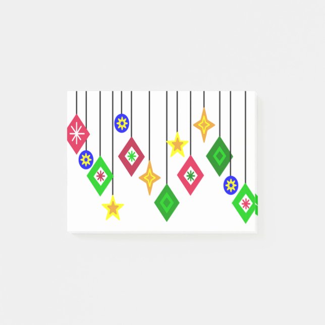 Post-it® Ornements de Noël (Devant)