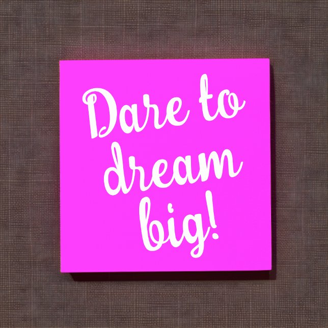 Post-it® Osez Rêver Grand Inspirationnel (Créateur téléchargé)