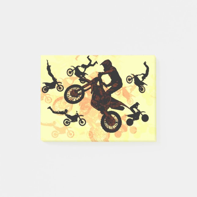 Post-it® Osez voler - Cascades de motocross (Devant)