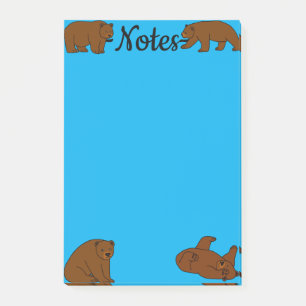 Post-it® Ours Bruns