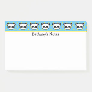 Post-it® Ours Panda Personnalisés