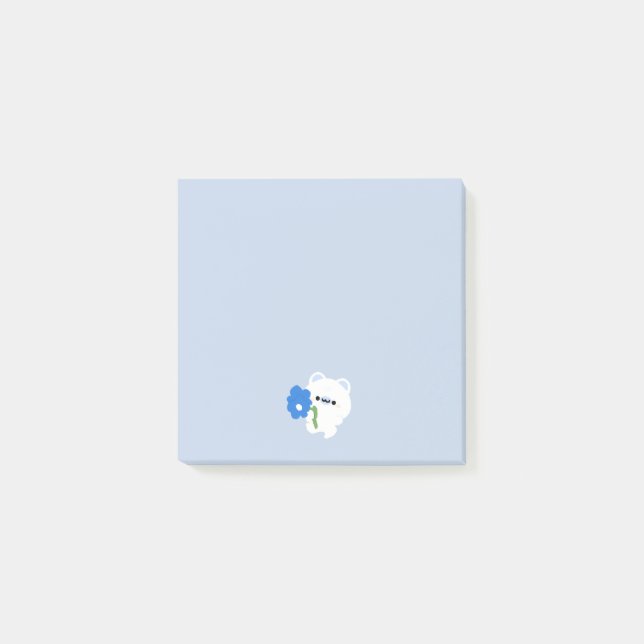 Post-it® Ours polaire romantique (Devant)