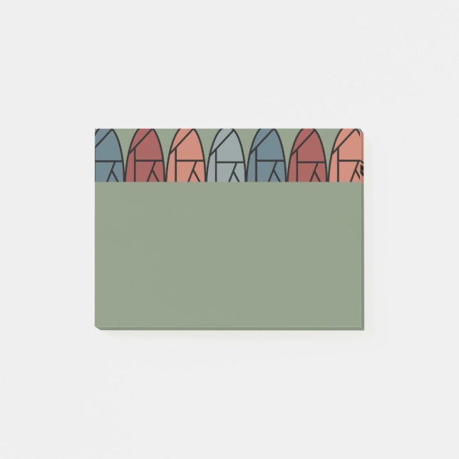 Post-it® Ovales Abstraits (Devant)