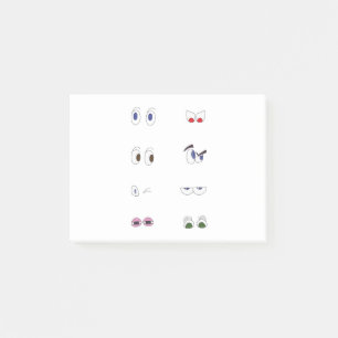 Post-it® Pack ensemble huit yeux