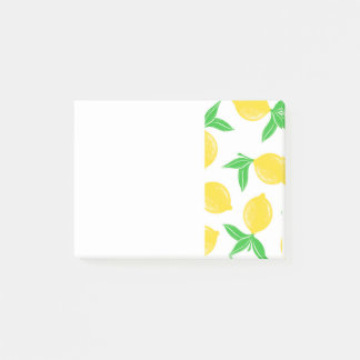 Post-it® Pad à anneaux de citron pressé frais