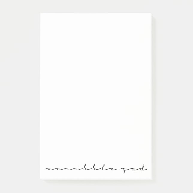 Post-it® Pad de griffes (Devant)