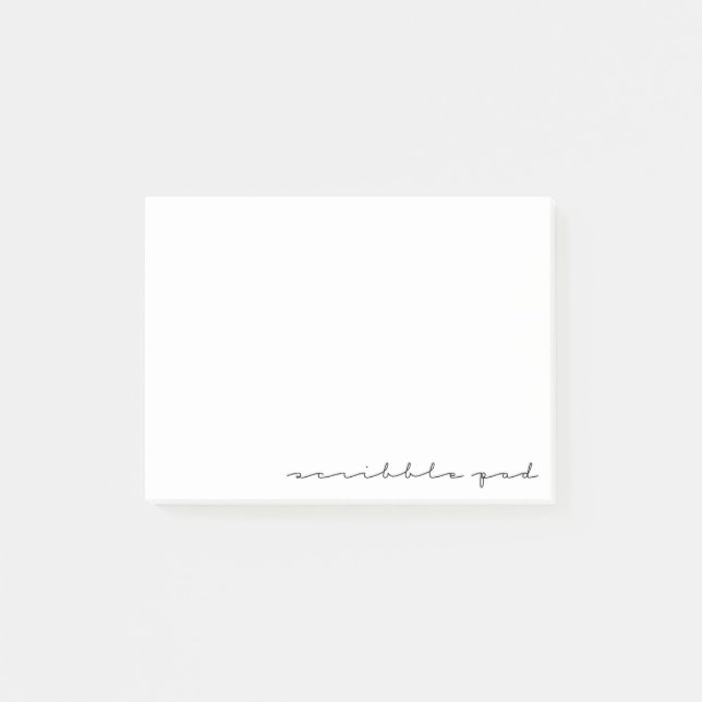 Post-it® Pad de griffes (Devant)