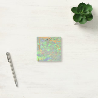 Post-it® Pad de note de glam moderne Opal Vert