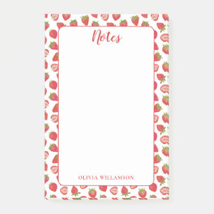 Post-it® Pad de notes de fraises