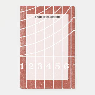 Post-it® Pad de piste pour coureurs et entraîneurs