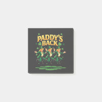 Paddy's Back Funny Trump St Patrick Day Leopard