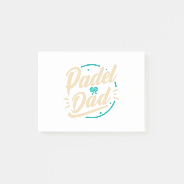 Post-it® Padel Papa Platform Tennis Paddleball Padel (Devant)