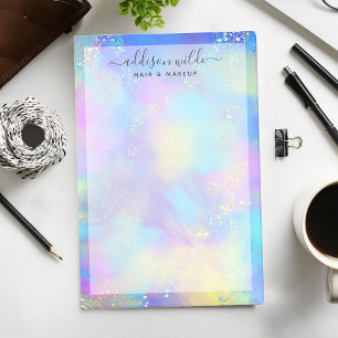 Post-it® Paillettes holographiques Opale iridescente Entrep
