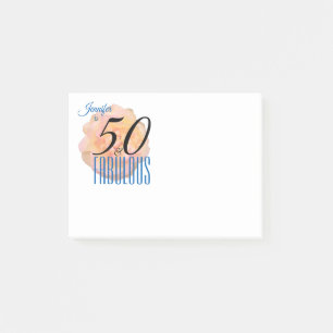 Post-it® Pale Peach Rose 50 et fabuleuse fête d'anniversair