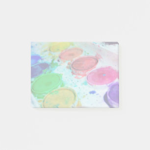 Post-it® Palette de peinture à aquarelle multicolore