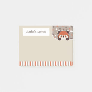 Post-it® Palette Neutre Cute Rouge Panda Peekabo Vos Notes