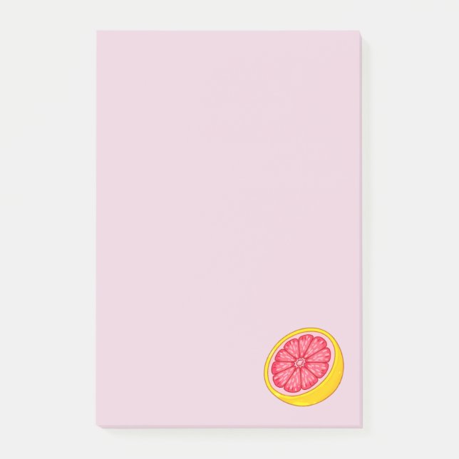 Post-it® Pamplemousse - Collection de Fruits - (Devant)