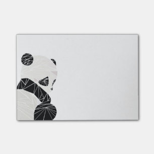 Post-it® Panda géométrique