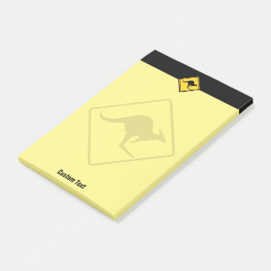 Post-it® Panneau d'avertissement Kangaroo