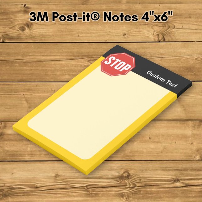 Post-it® Panneau STOP (Créateur téléchargé)