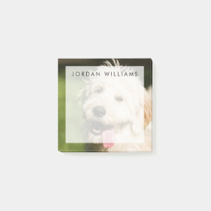 Post-it® Panneaux de coquelicot de Goldendoodle