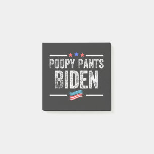 Post-it® Pantalon de la pauvreté Biden