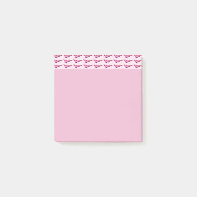 Post-it® Pantalons de notes rose rose-rose (Devant)
