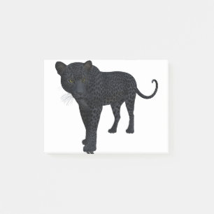 Post-it® Panthère noire Leopard Jaguar Chat Big Wildlife