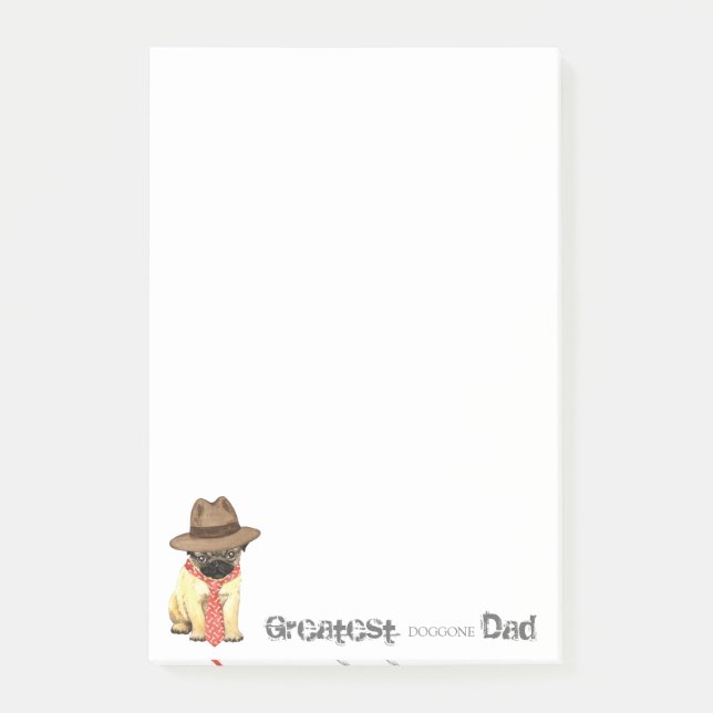 Post-it® Papa de carlin (Devant)