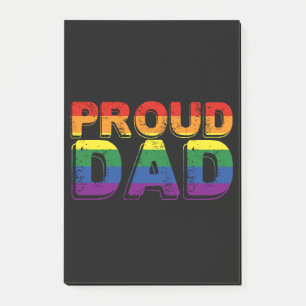 Post-it® Papa fier parent LGBT Papa fier de la fierté gay