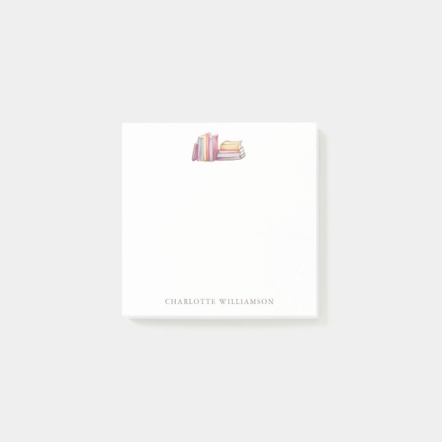 Post-it® Papeterie personnalisée pour les amateurs de livre (Devant)