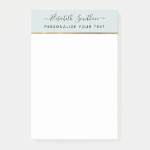 Post-it® Papier à lettres personnel minimaliste pour Sage G