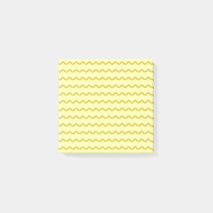 Post-it® Papier à papier moderne minimaliste à rayure jaune